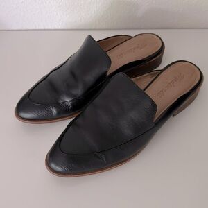 Madewell Loafer Mule in Leather